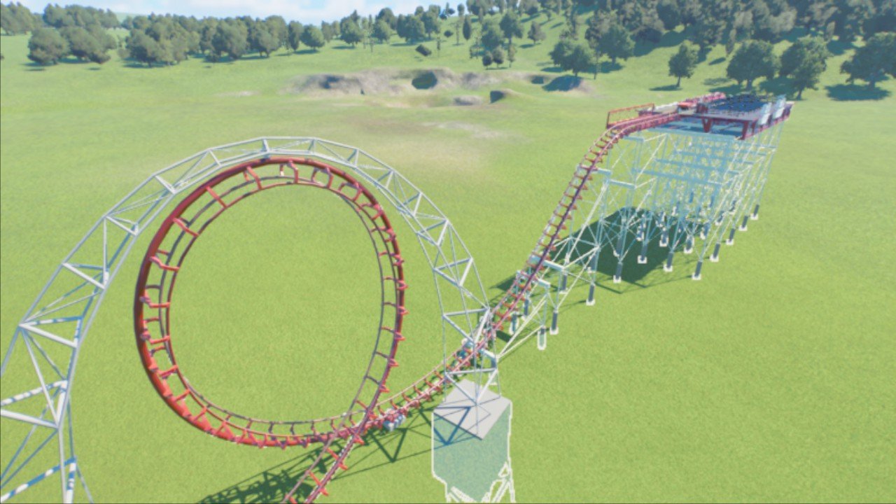Lunch Loop Arrow Lunch Loop - Workshop - Planet Coaster 2