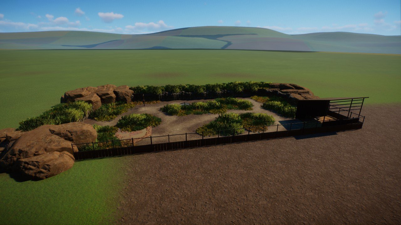 Hoovestock Exhibit - Planet Zoo: Edição de console - Frontier Workshop