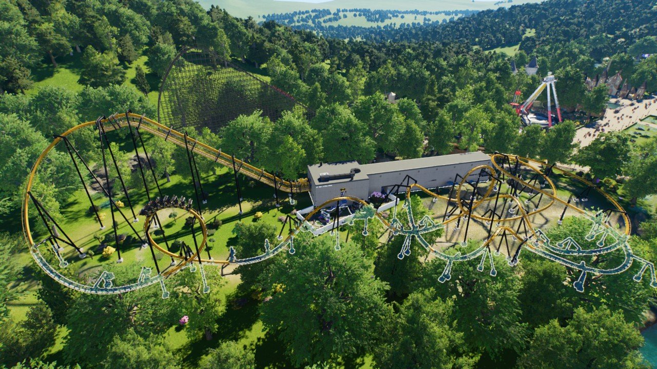 BATMAN: The Ride - Planet Coaster 2 creation - Frontier Workshop