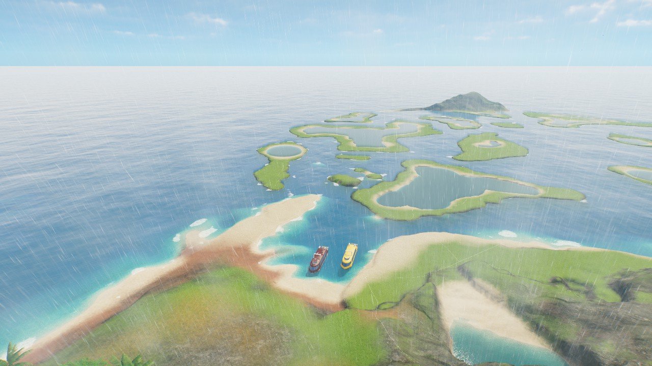 Islands map