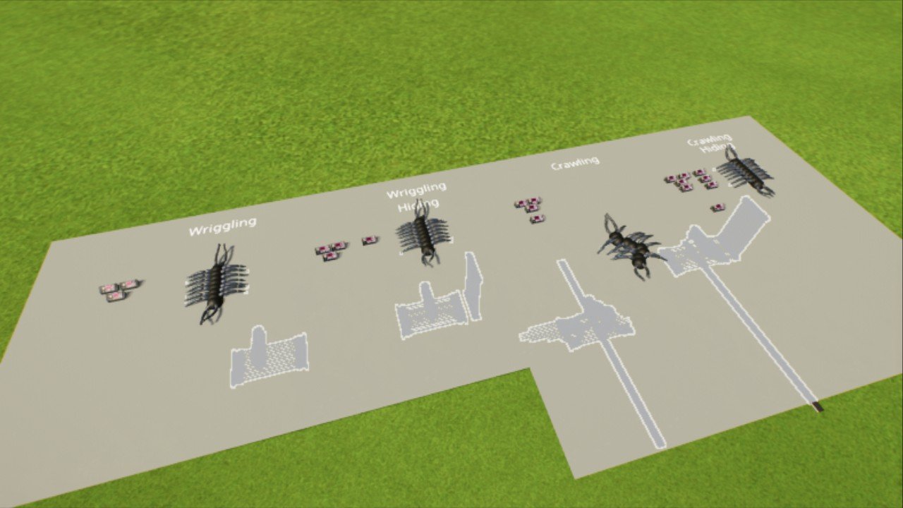 Centipede Animatronics