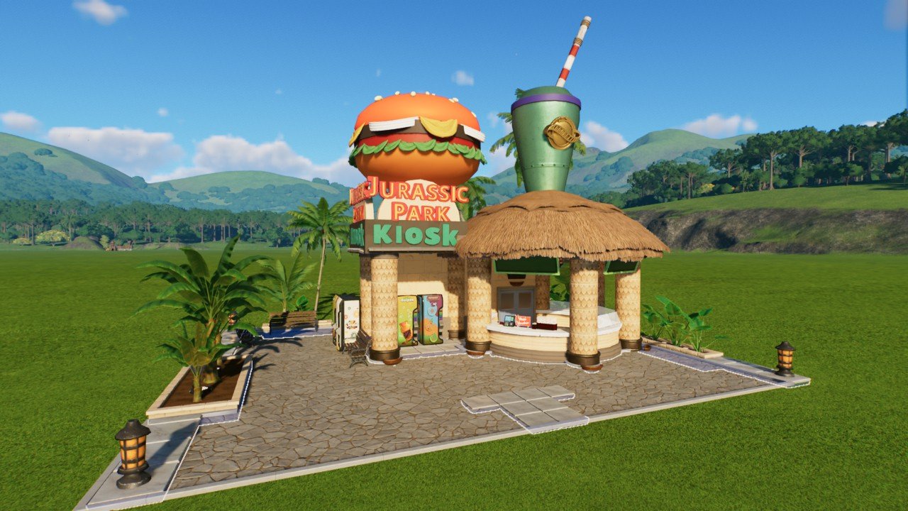 Jurassic Park food Kiosk