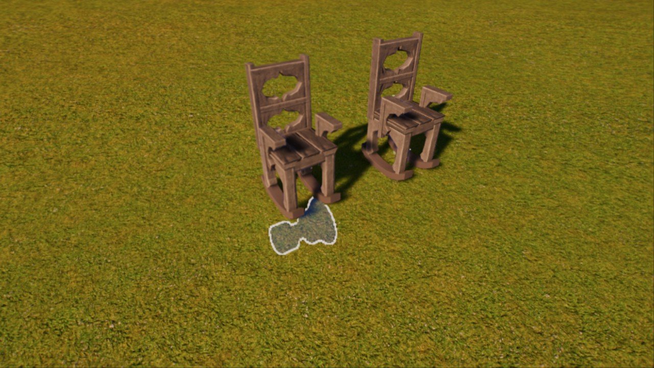 Spooky Rocking Chair 