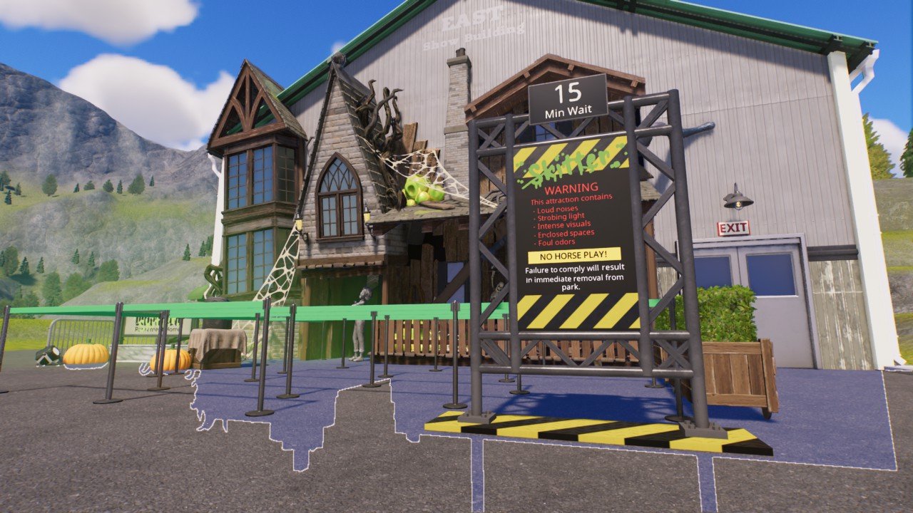Haunted Halloween Haunt Exterior