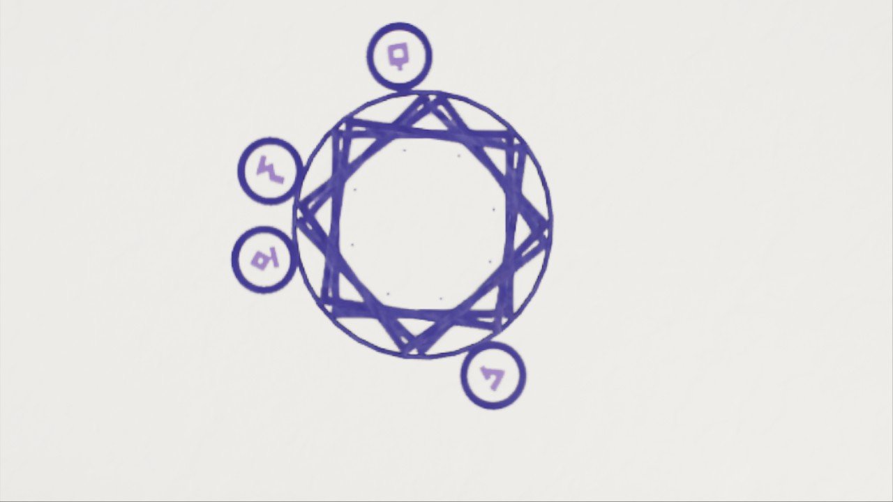 Animated Magic Circle