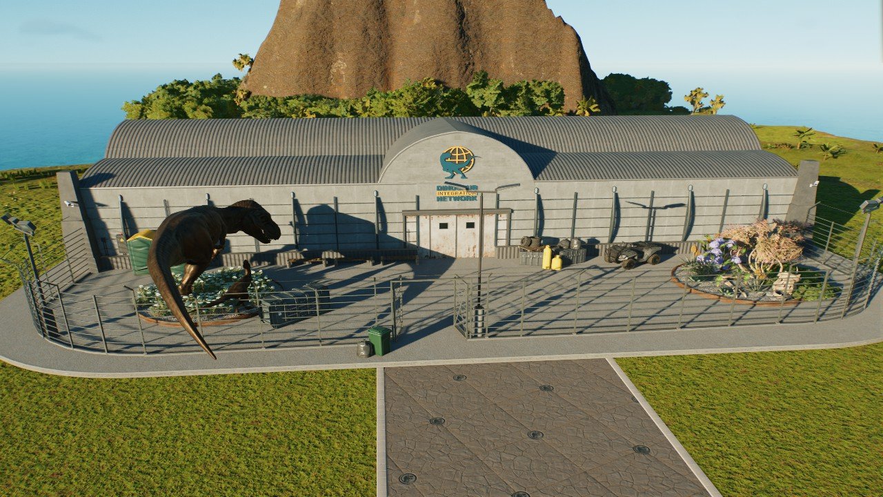 OSHA compliant work entrance - Workshop - Jurassic World Evolution 3