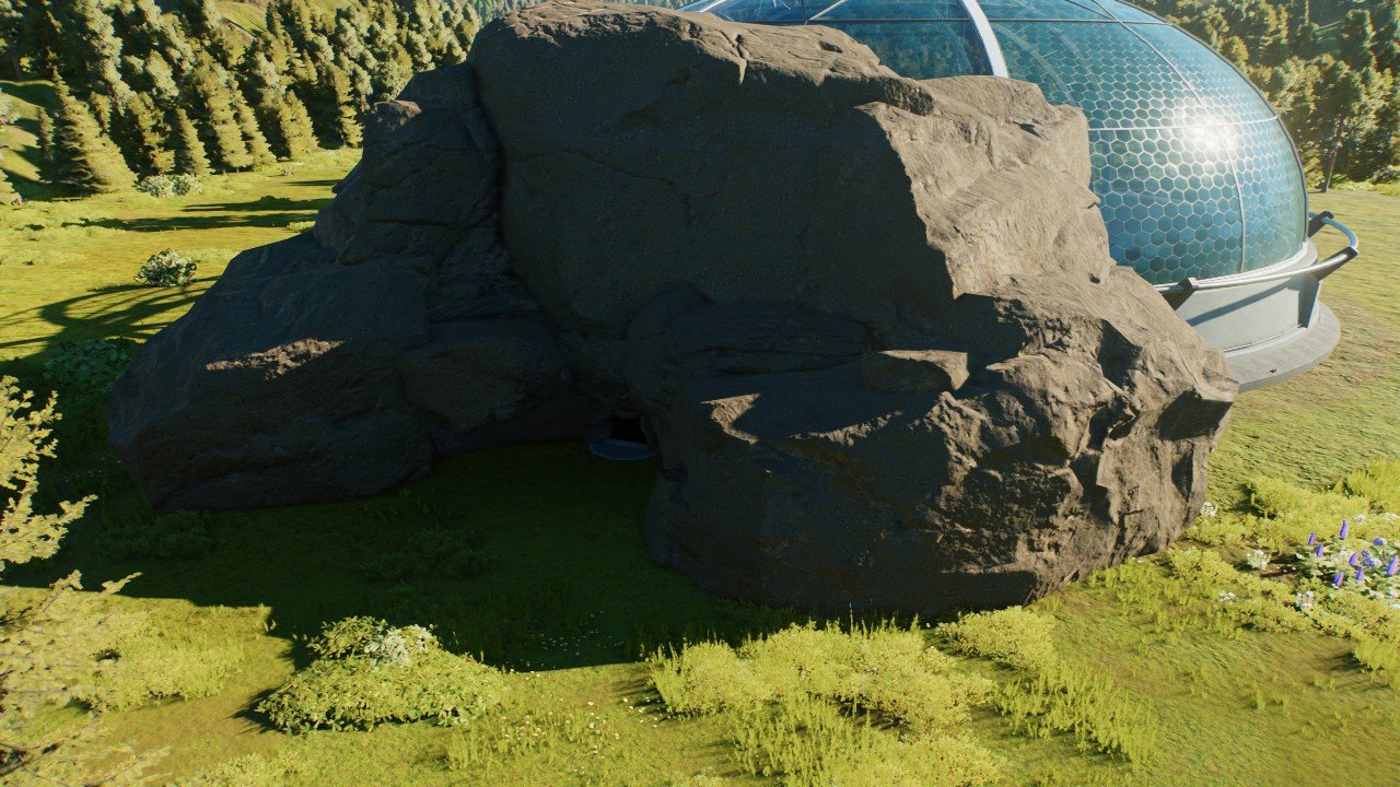 Rock aviary hatchery