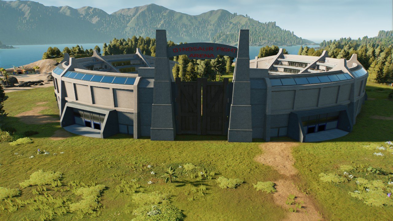 DINOSAUR FIGHT ARENA - Workshop - Jurassic World Evolution 3