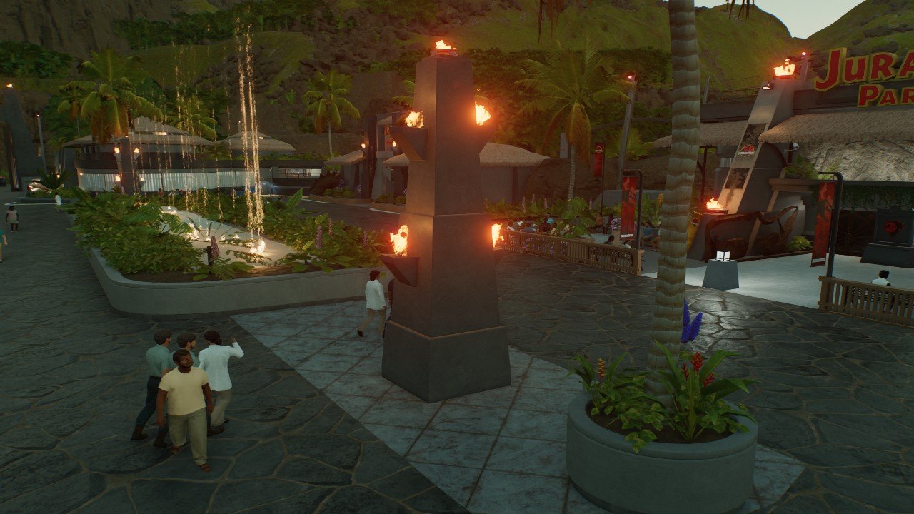 Jurassic pillar torch