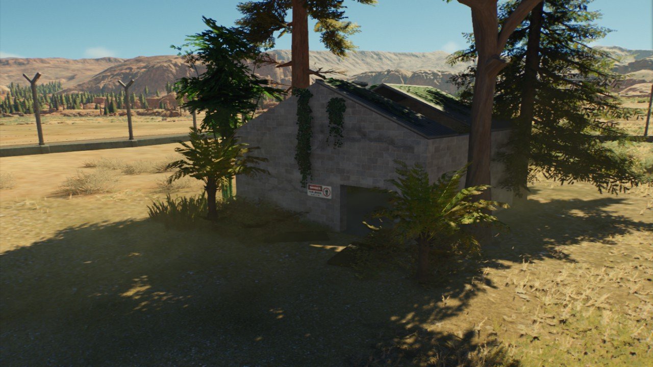 Overgrown shed - Workshop - Jurassic World Evolution 3