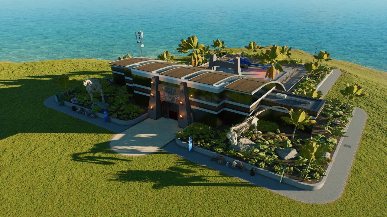 Jurassic World Arrival Helipad