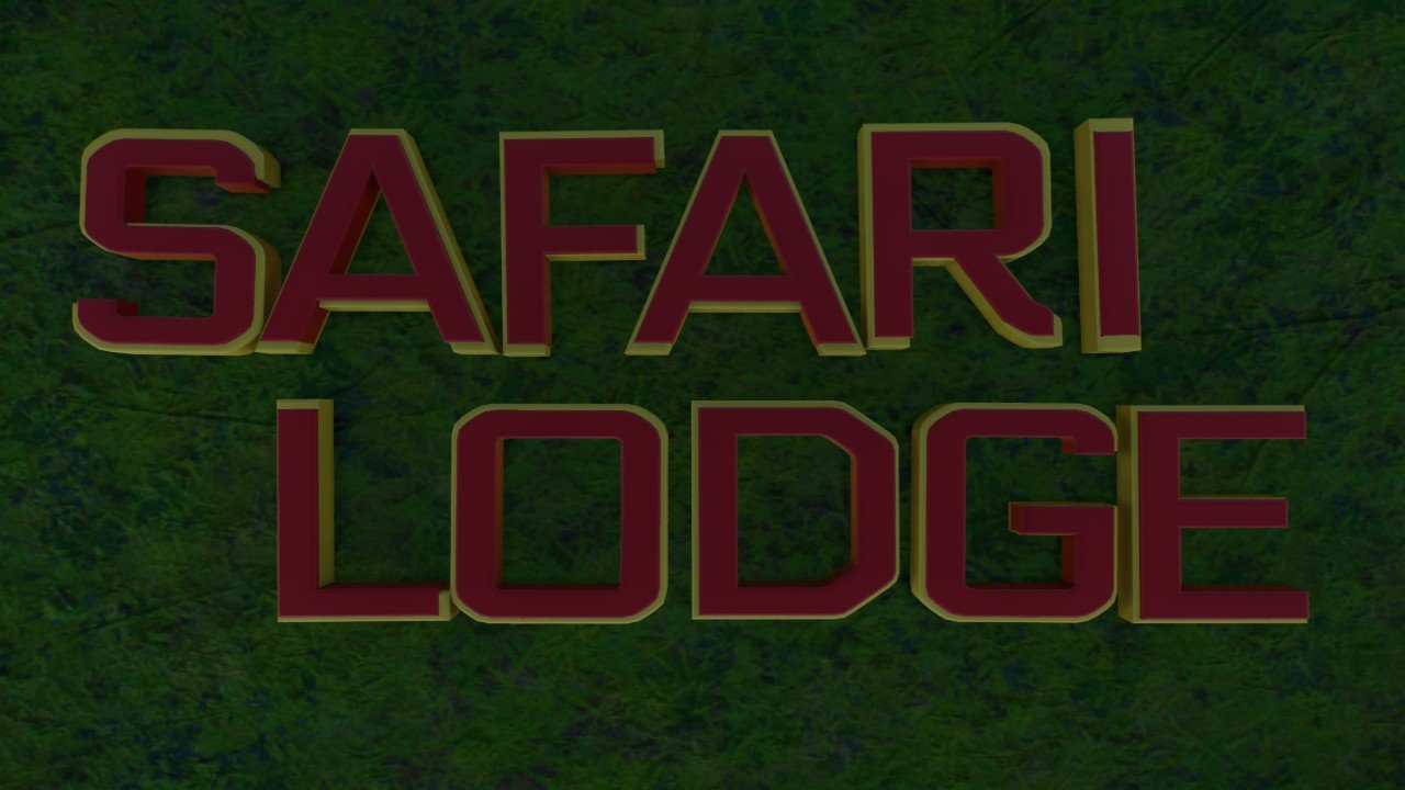 Safari Lodge Font