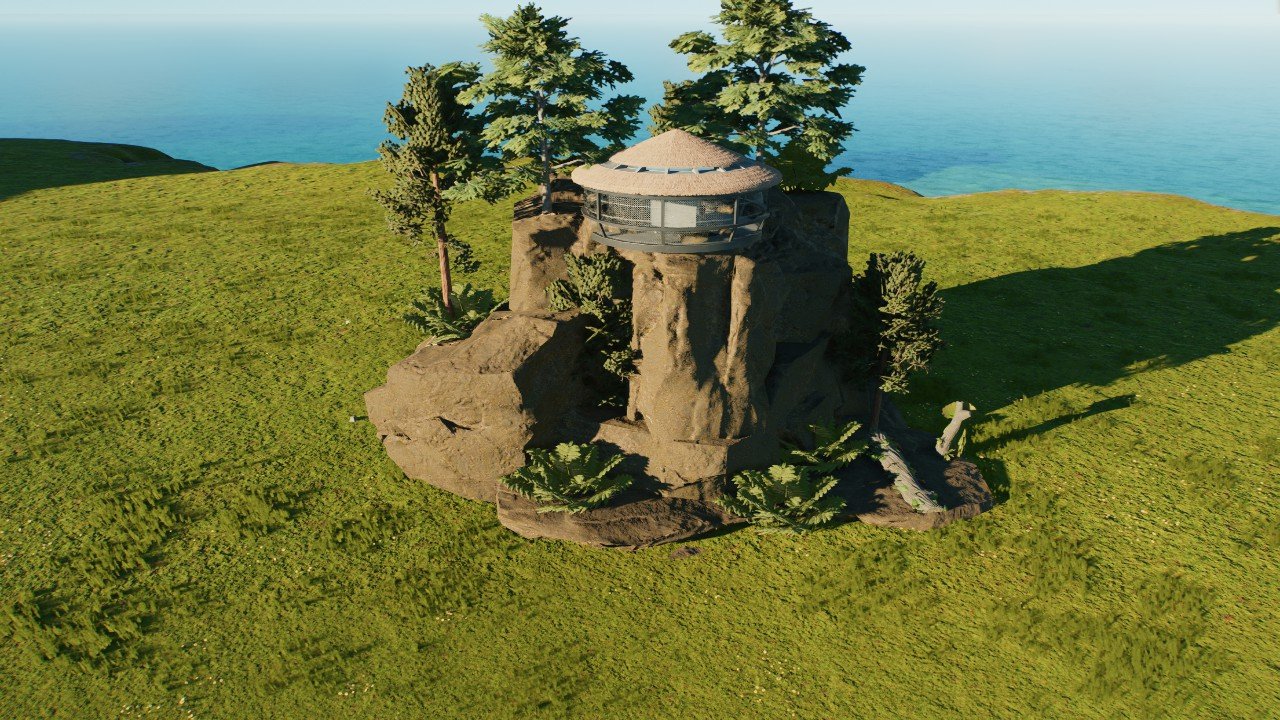 Natural viewing platform