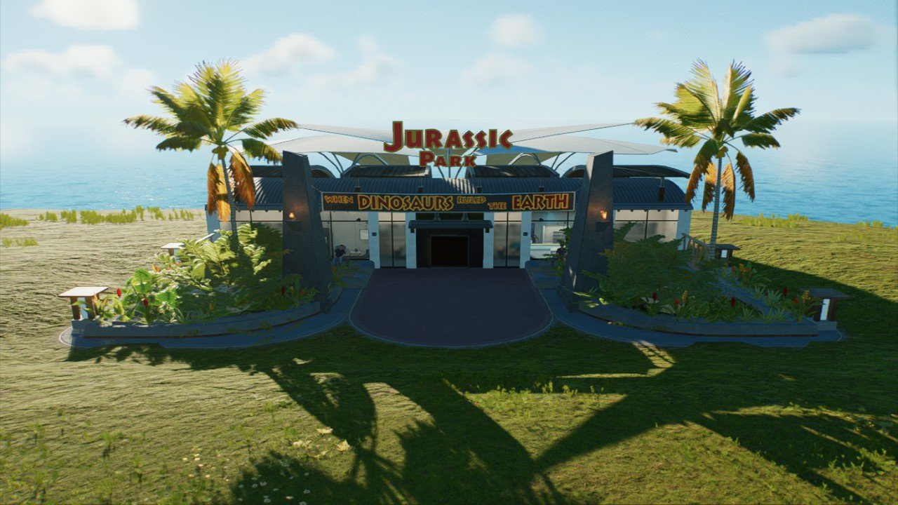 Minimalist Arrival Point - Workshop - Jurassic World Evolution 3