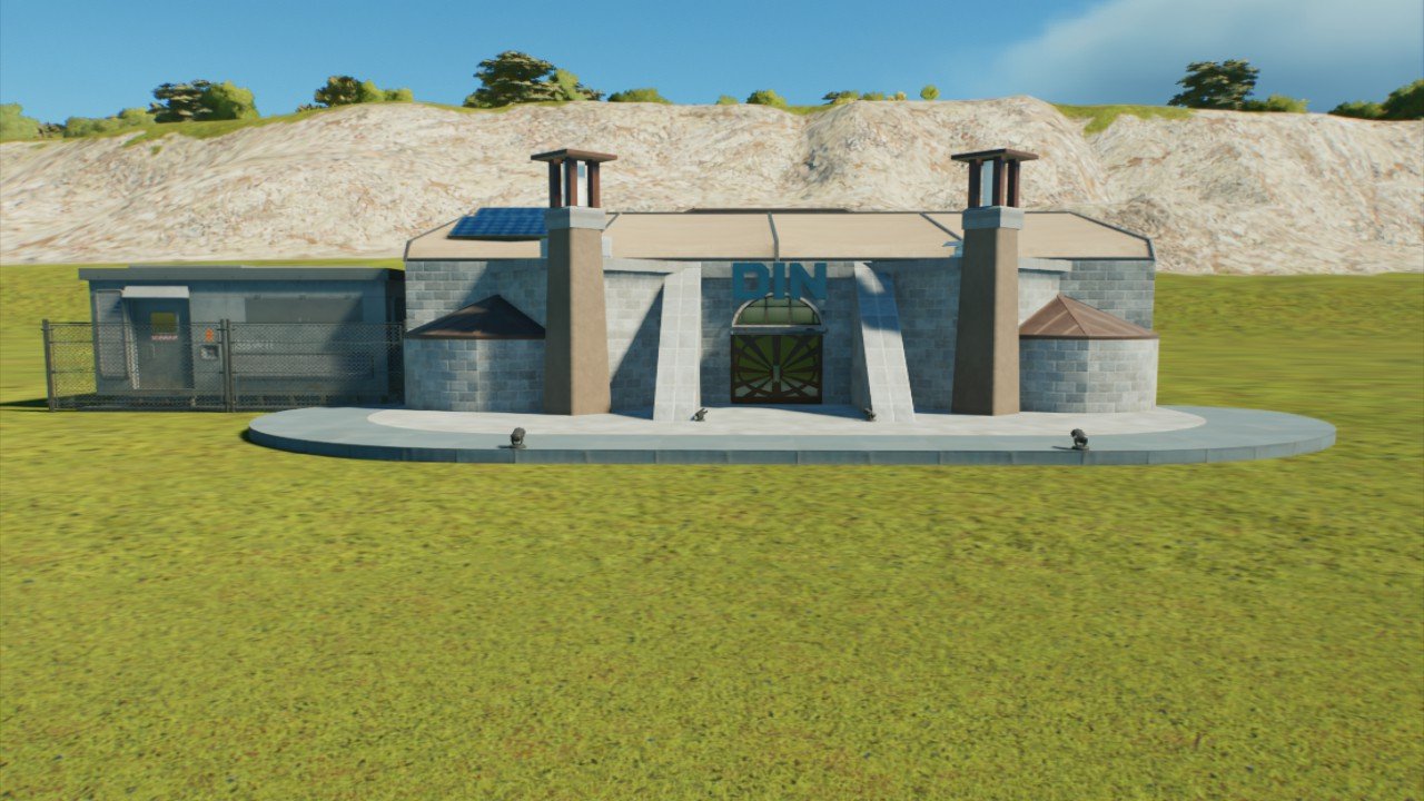 Brick Emergency Shelter - Workshop - Jurassic World Evolution 3