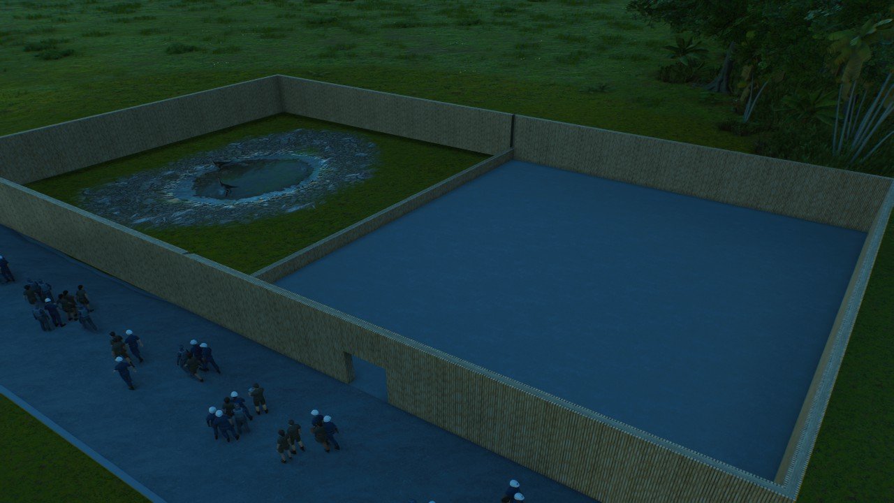 Small enclosure - Workshop - Jurassic World Evolution 3