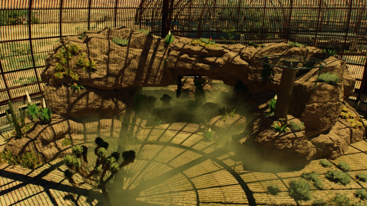 Arid Aviary Rock Arch Nest