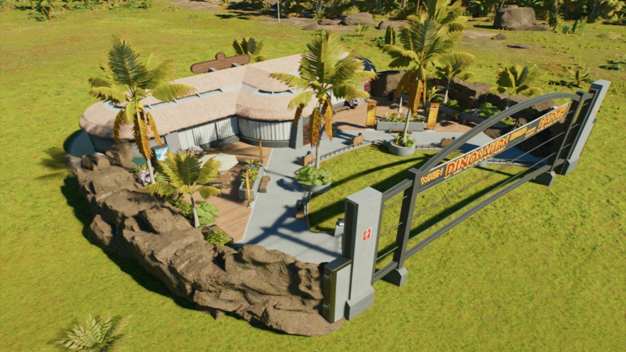 Jurassic Park style Dinosaur Encounter