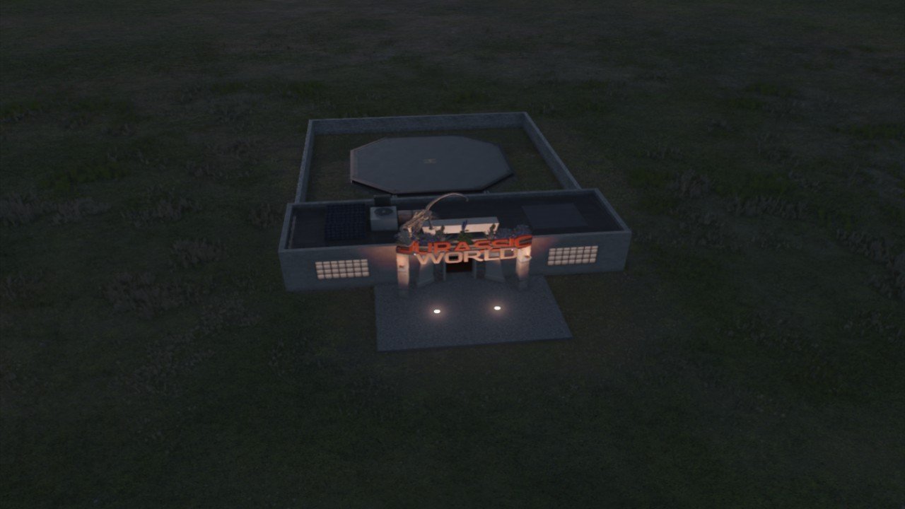 Arrival Point Tutorial Minecraft Modern JW arrival point. - Workshop - Jurassic World Evolution 3