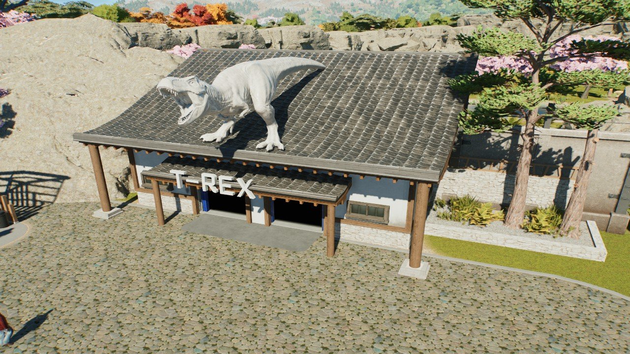 Asia T-Rex viewing gallery - Workshop - Jurassic World Evolution 3