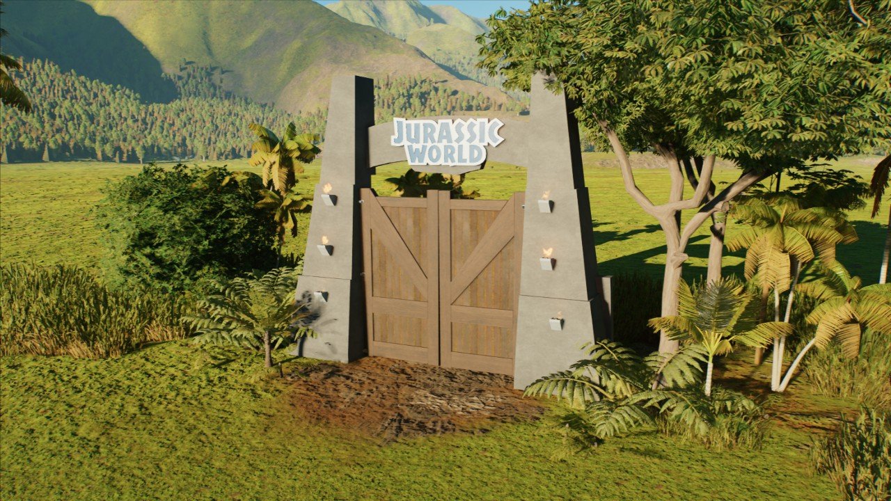 JURASSIC WORLD GATE