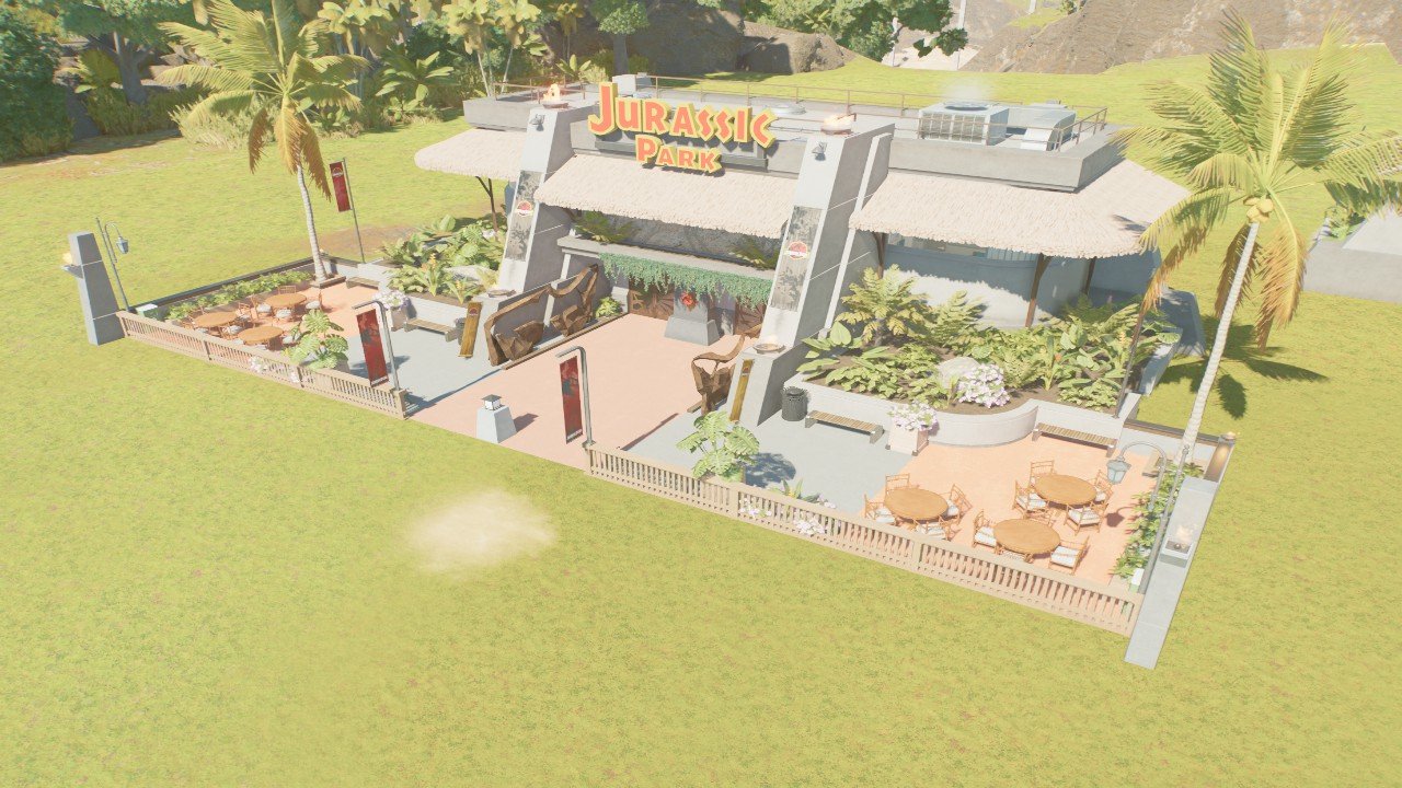 Extended viewing gallery (Jurassic Park) 