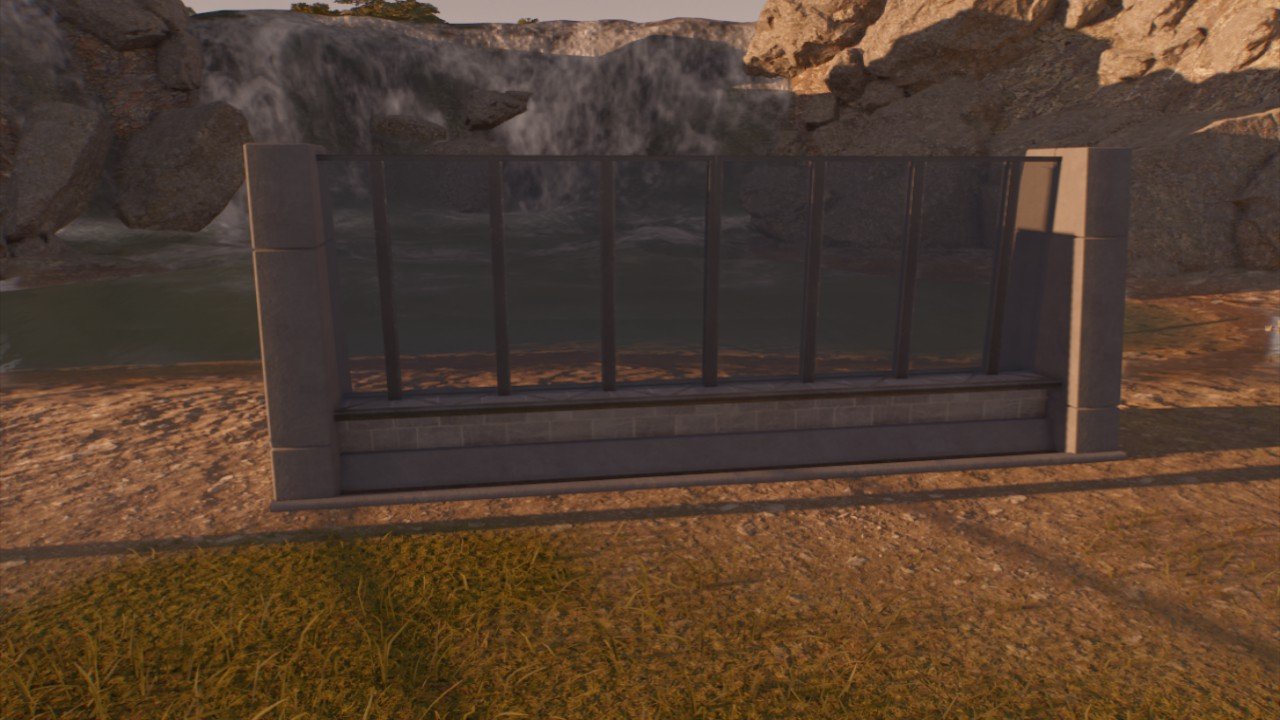 Viewing wall/fence 