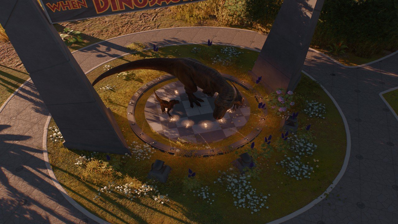 Entrance display - Workshop - Jurassic World Evolution 3
