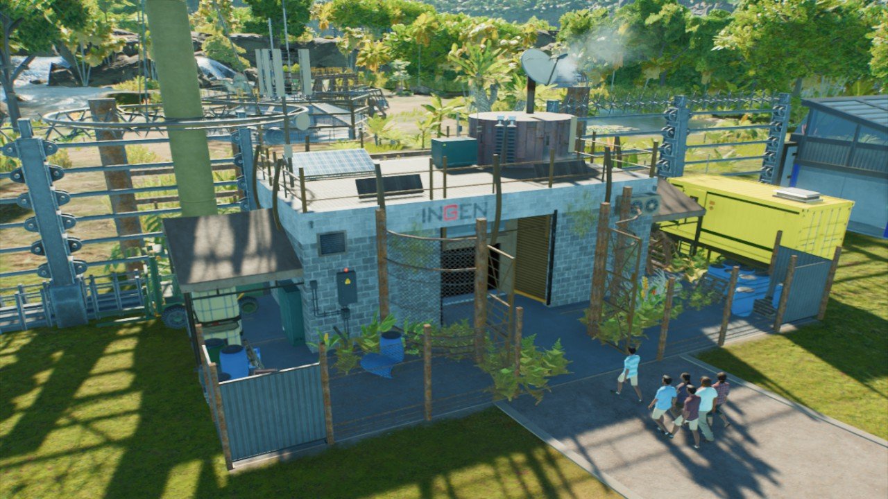 Ingen obervation station entrace