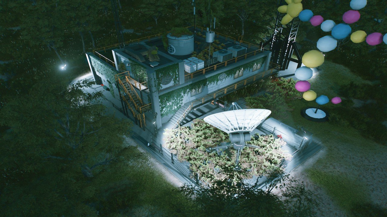 Abandoned radio station