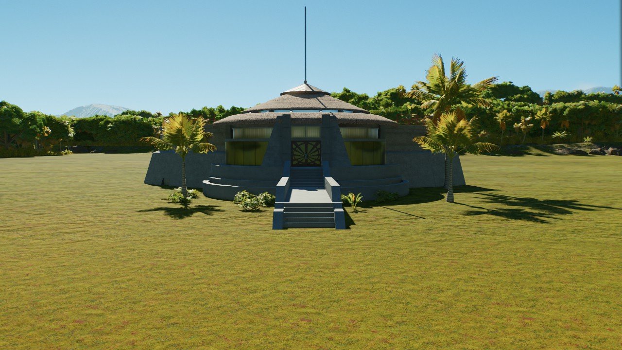Concept Visitor Center - Workshop - Jurassic World Evolution 3