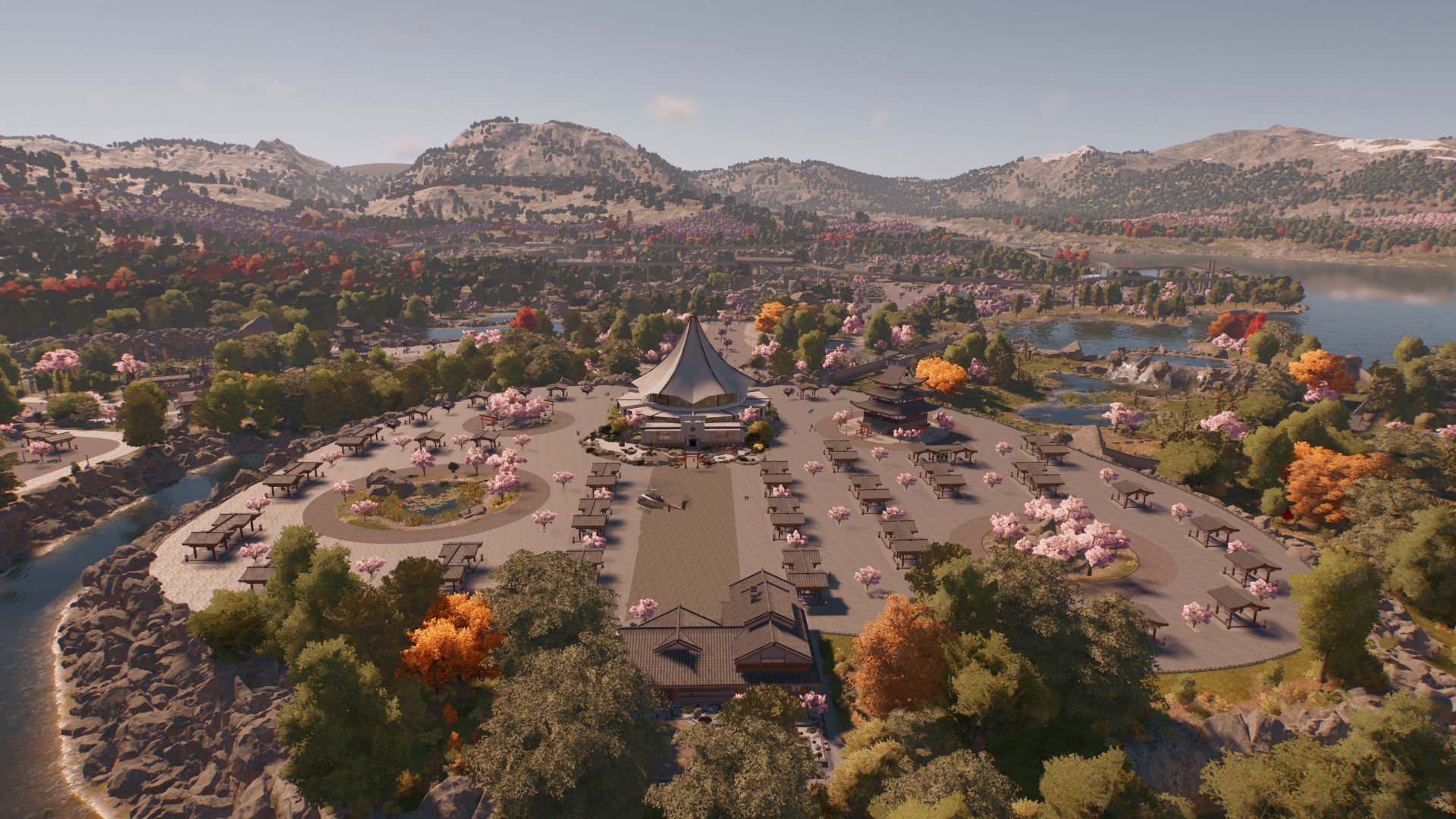Park of pink trees ( Finished Park)
