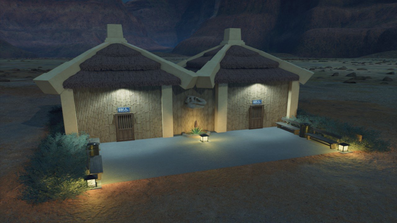 Jurassic Park Operation Genesis Restroom