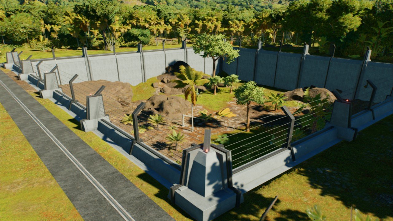 Fences - Jurassic Park Builder