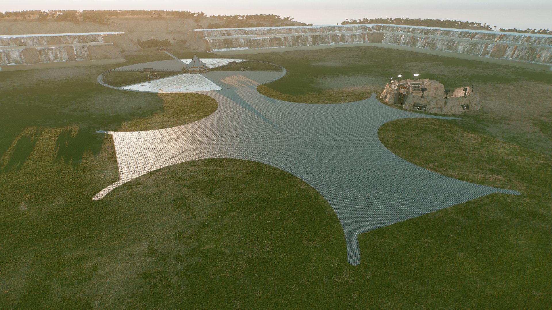 Waterfall City Starter