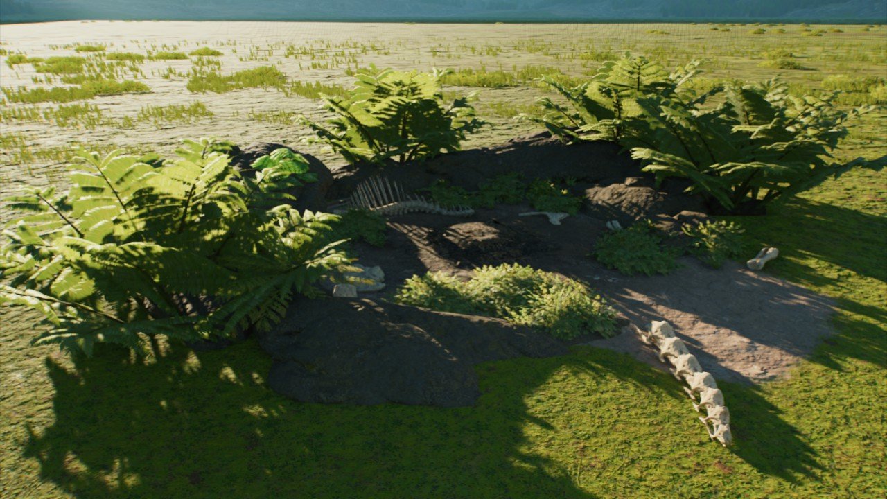 Large Natural Carnivore Nest - Workshop - Jurassic World Evolution 3