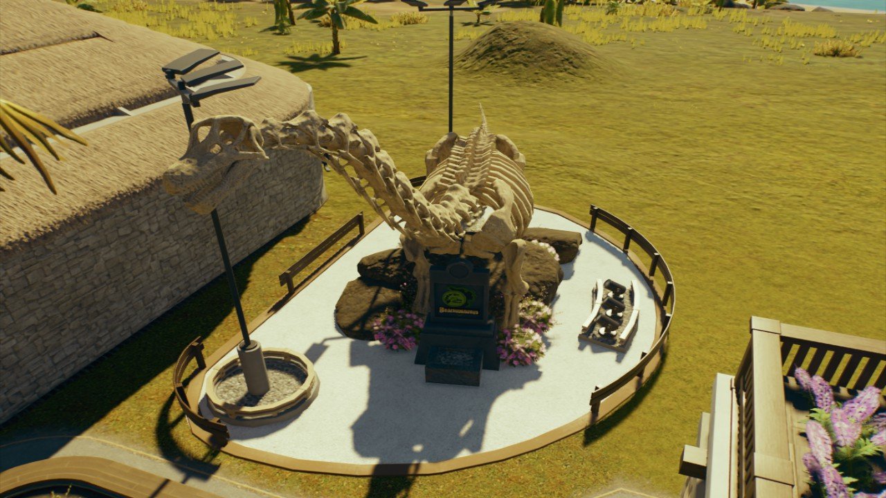 B**** display - Workshop - Jurassic World Evolution 3