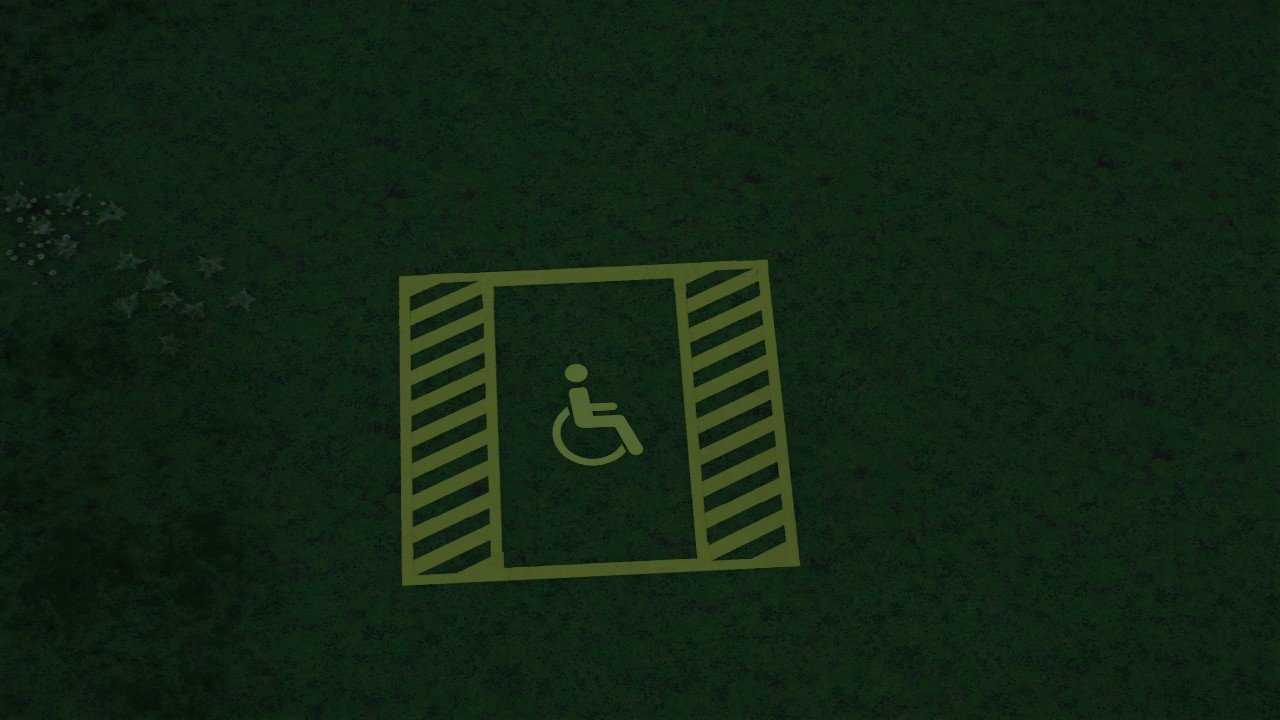 Disabled parking