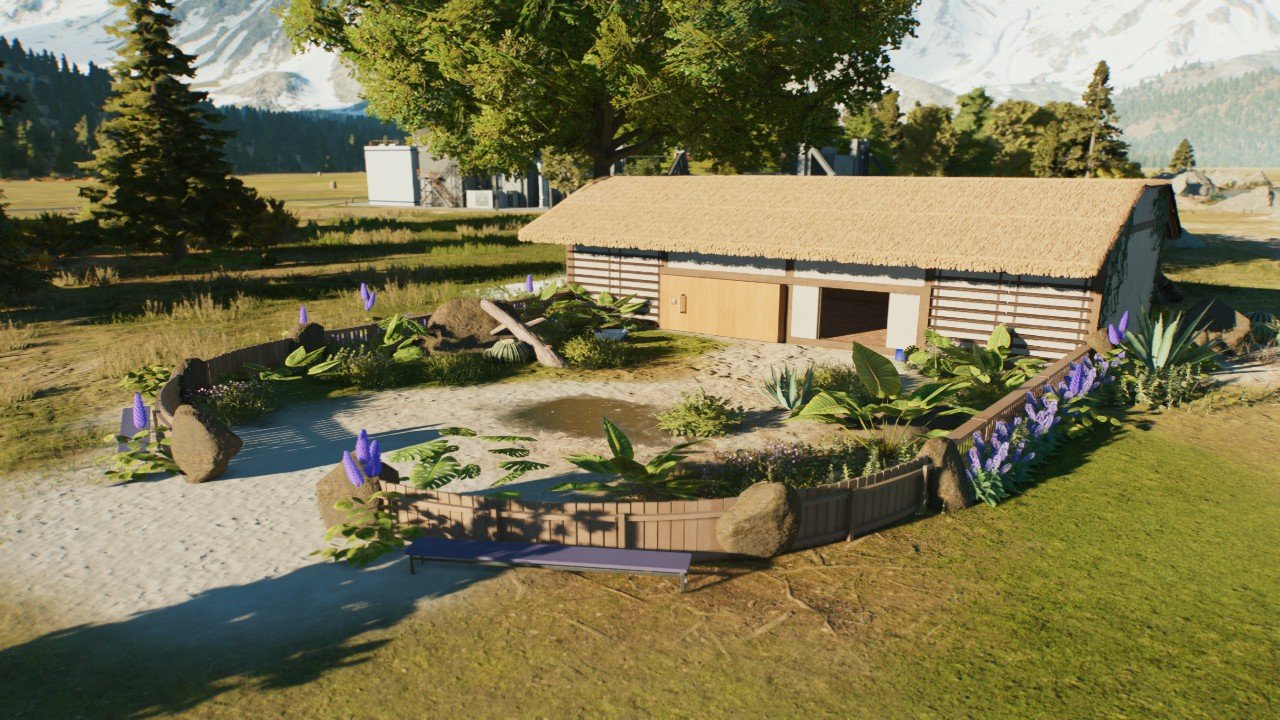 Cosy small viewing Pen - Workshop - Jurassic World Evolution 3