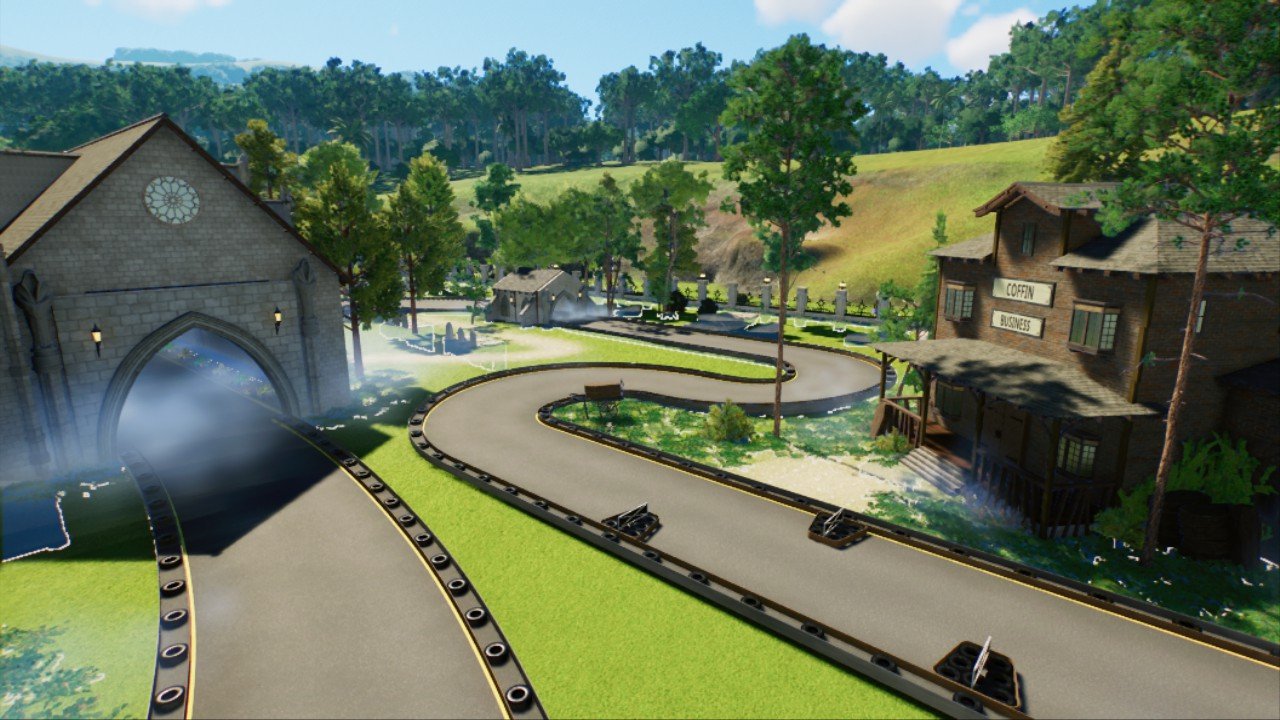 Haunted Go kart track