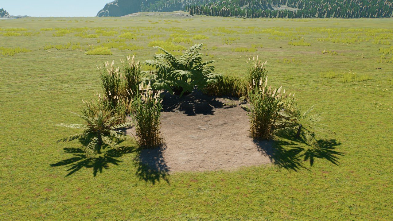 Swampy themed large nest - Workshop - Jurassic World Evolution 3
