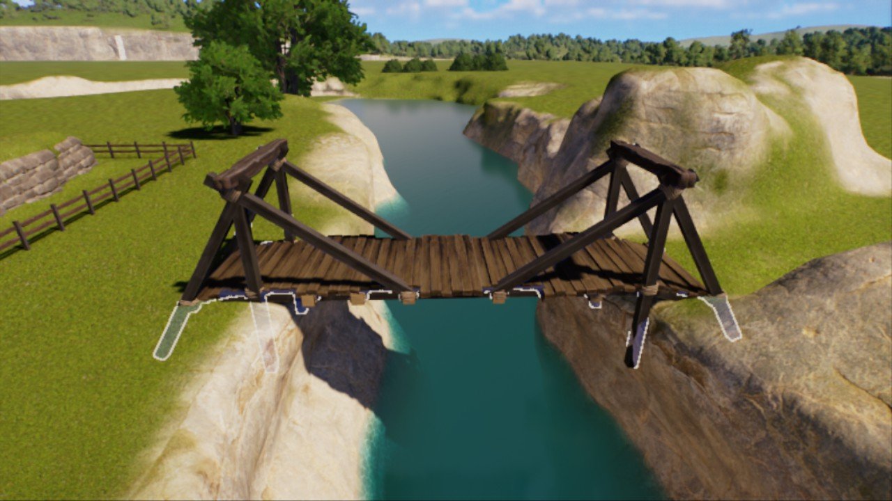 Wooden Bridge - Zelda - Botw
