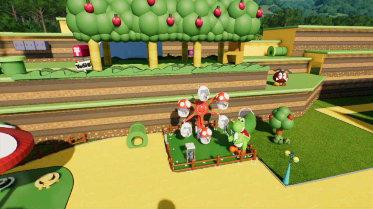 Yoshi Tiny Wheel - Super Mario - SNES