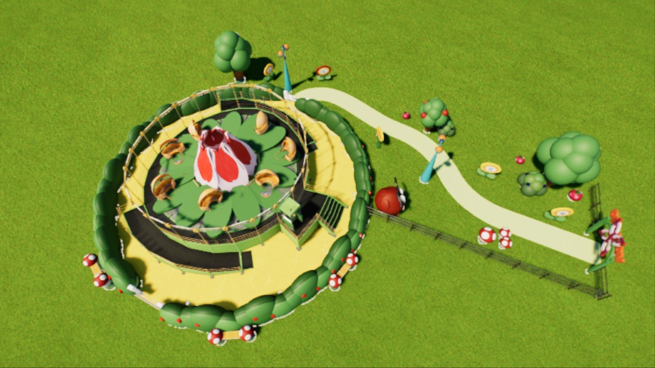 Volcano Lotus  Mario World