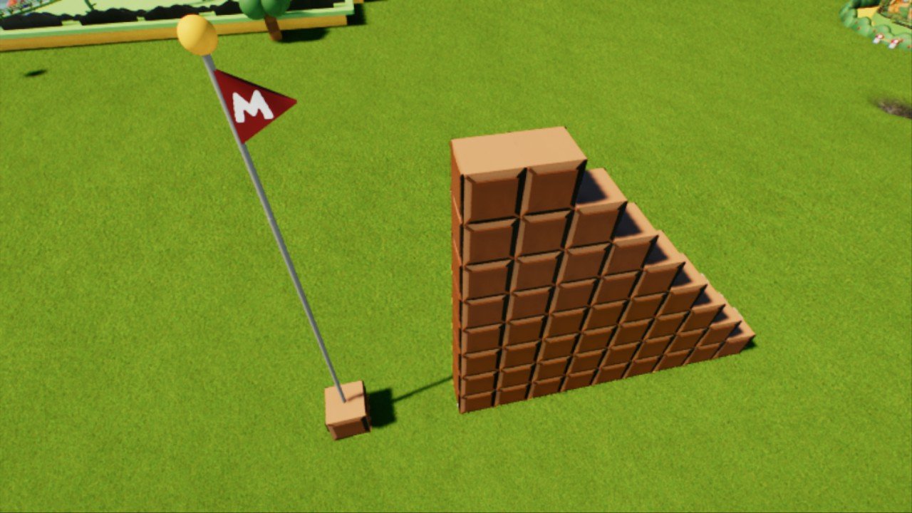 Mario Finish flag