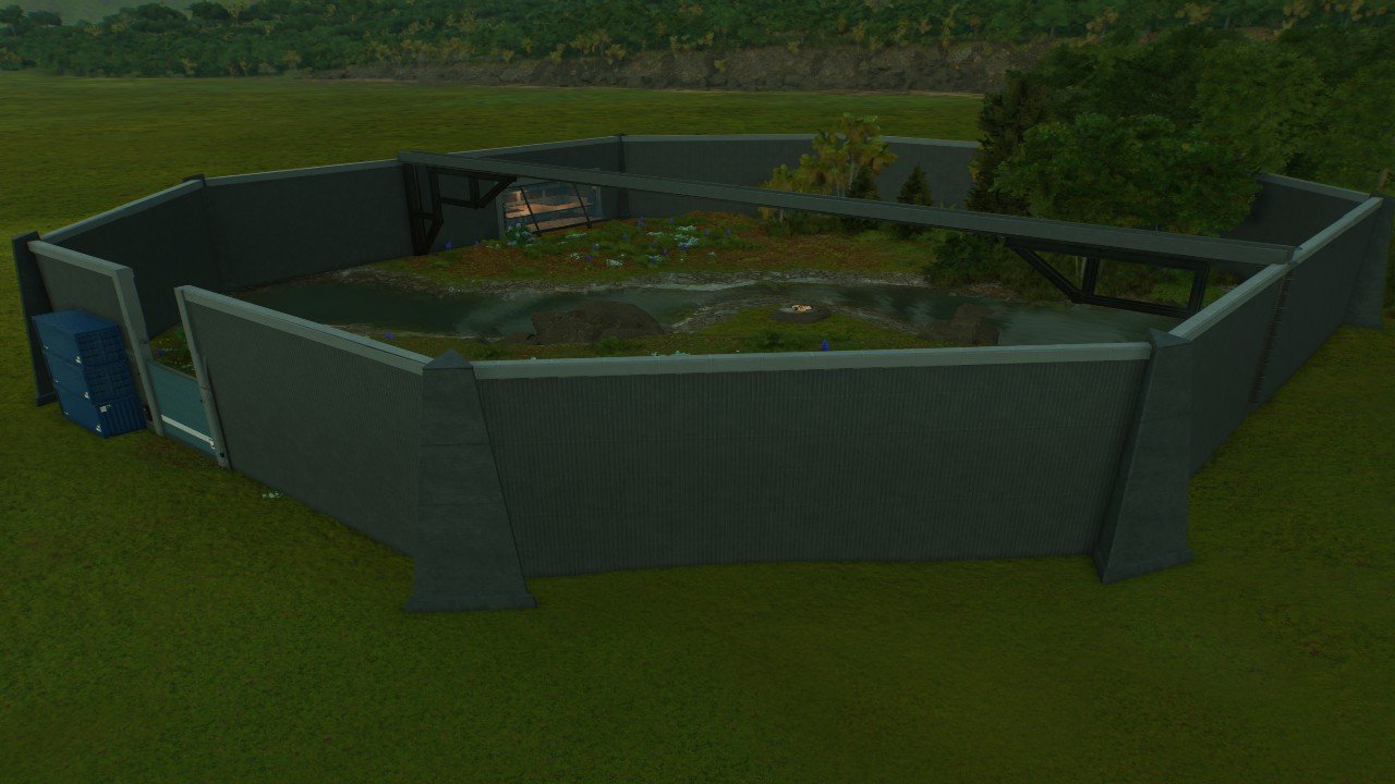 Large Theropod Enclosure - Workshop - Jurassic World Evolution 3