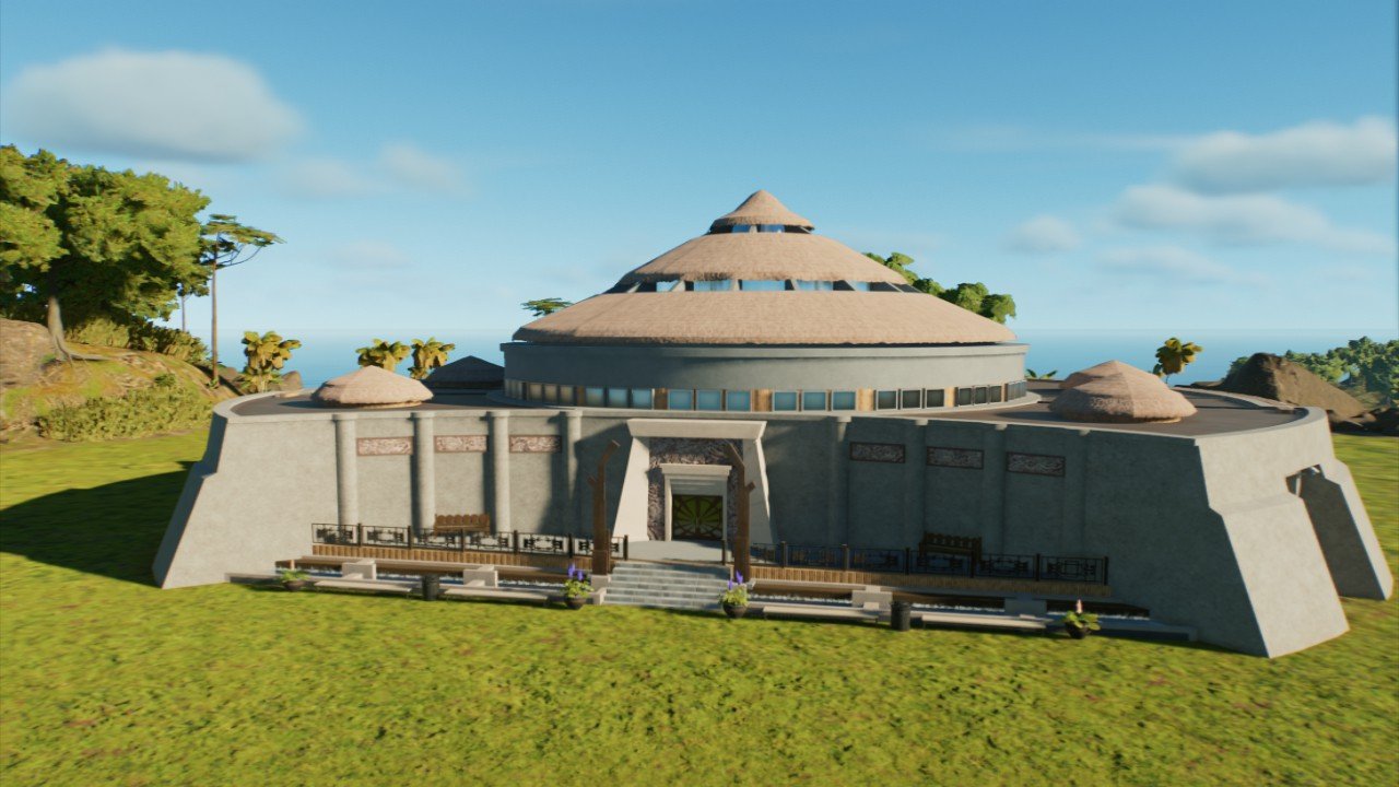 Basic visitor centre - Workshop - Jurassic World Evolution 3