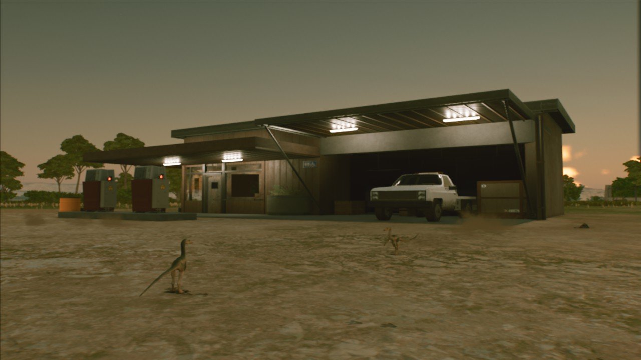 Worker Village Gas and Toilet