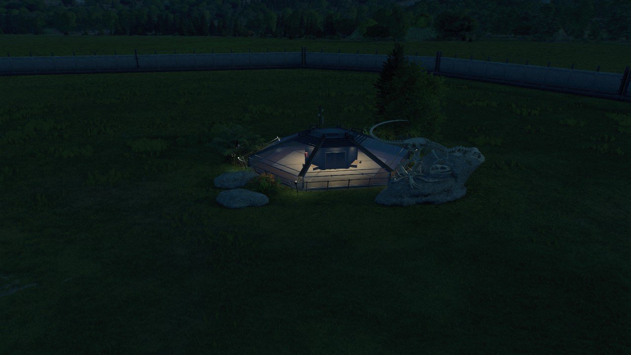 T rex view - Workshop - Jurassic World Evolution 3