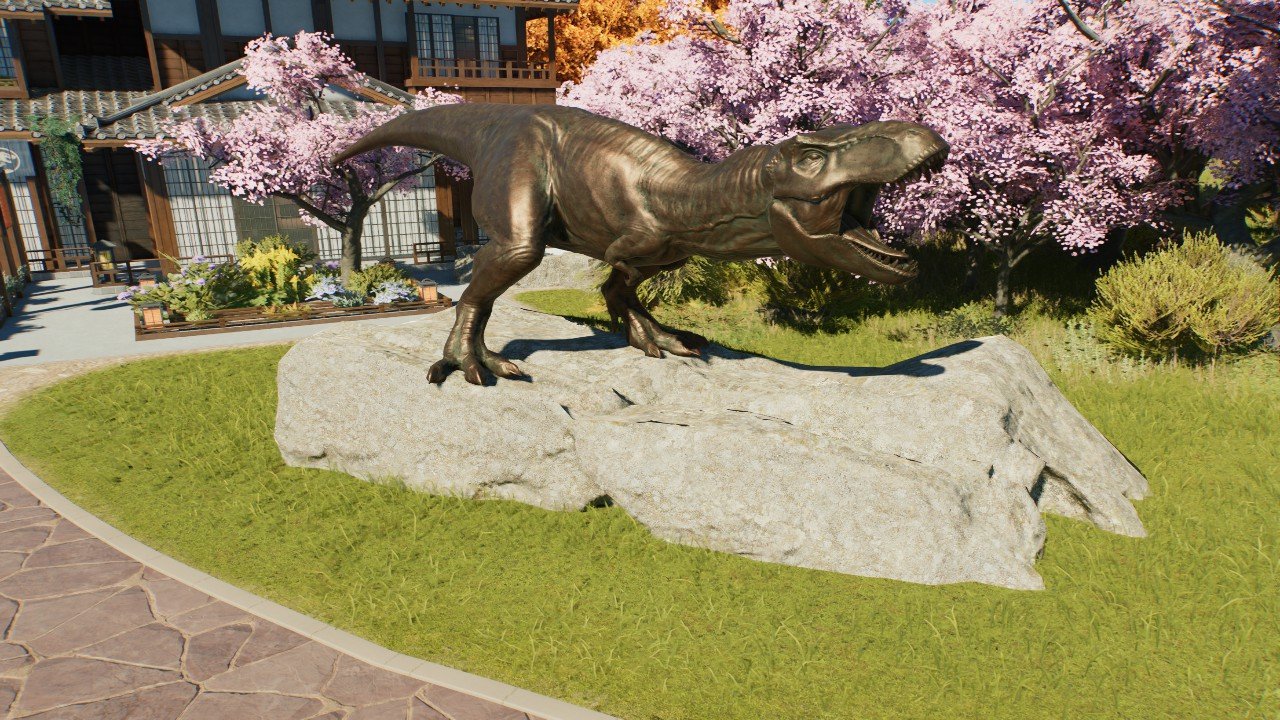 Trex Statue - Workshop - Jurassic World Evolution 3